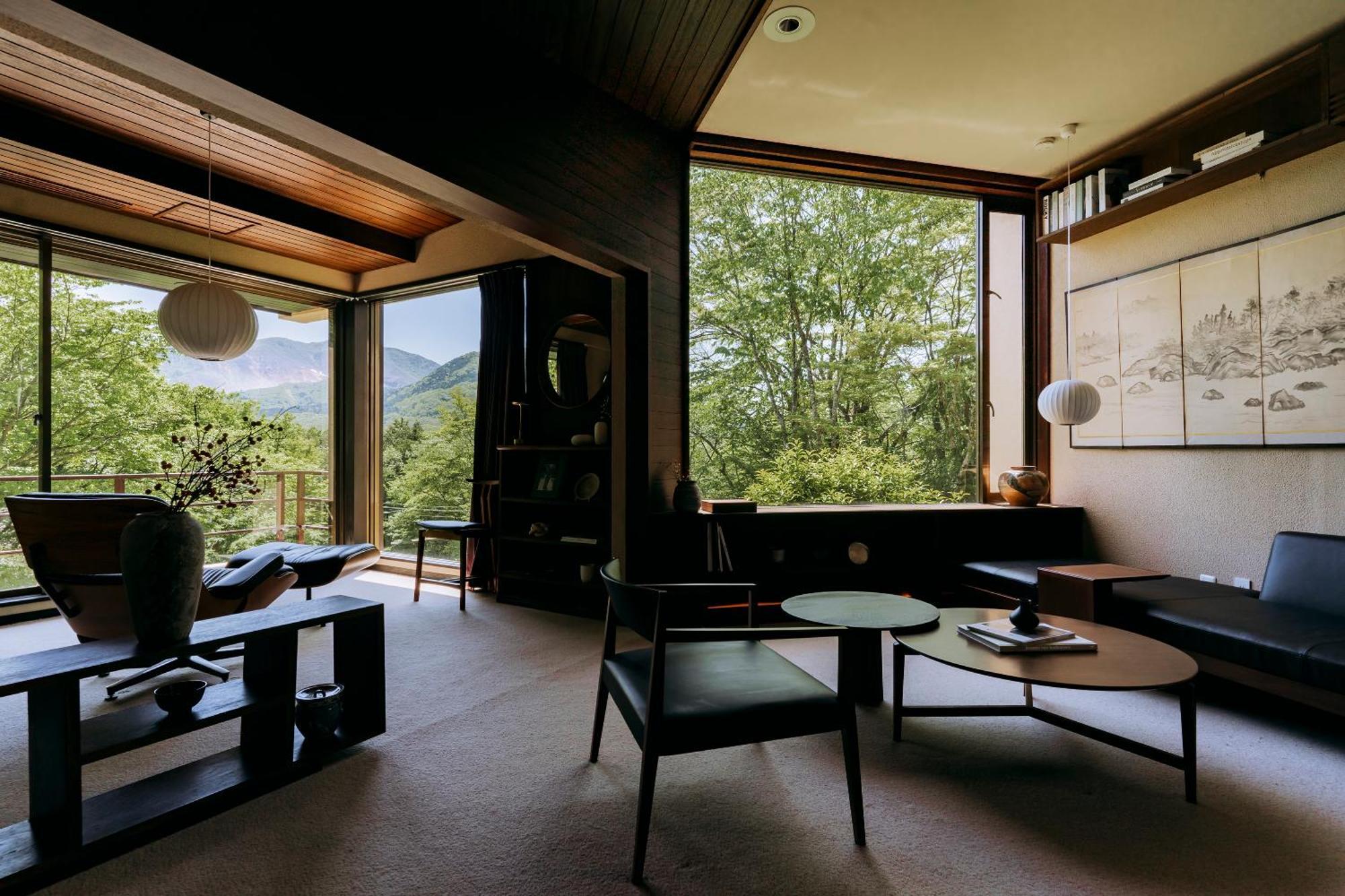 Villa Aknot Hakone 大涌谷を望むモダニズム建築 東京から90分 Exterior foto